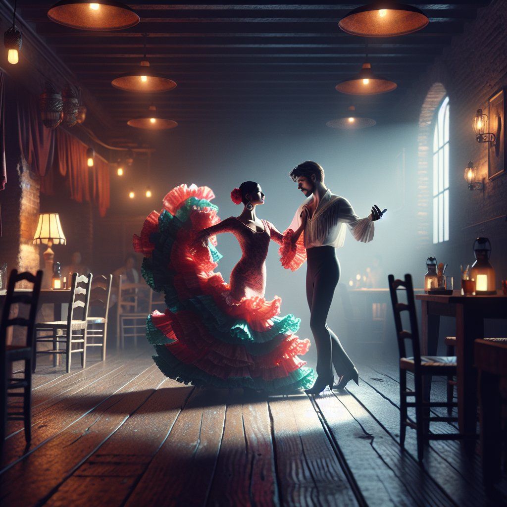 espectáculo de cante y baile flamenco