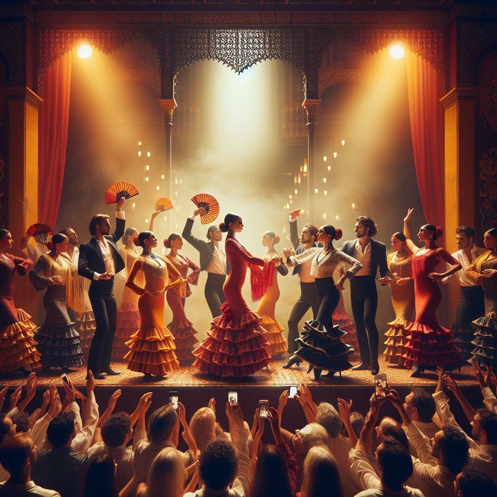espectáculo flamenco para grupos