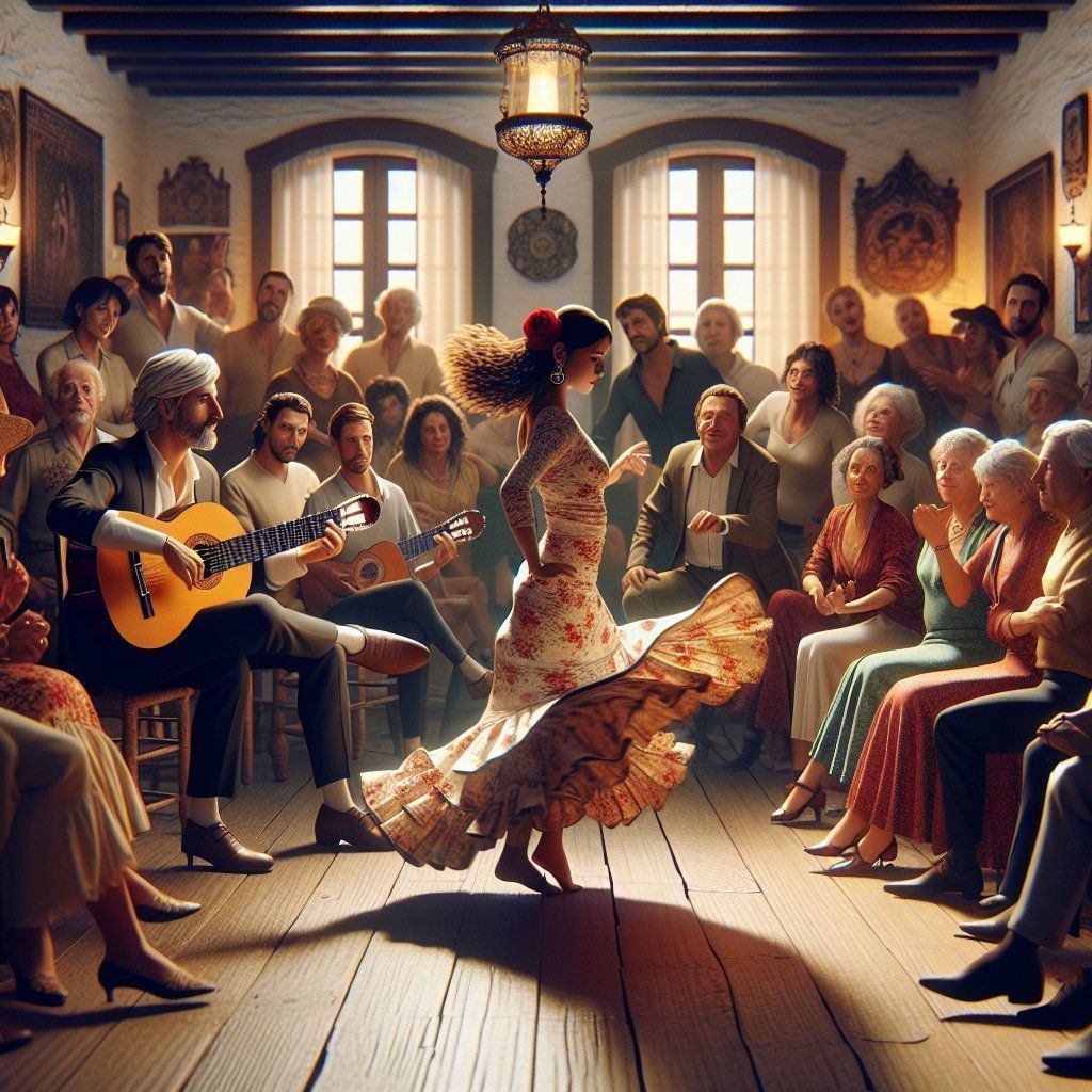 flamenco íntimo y familiar en Sevilla
