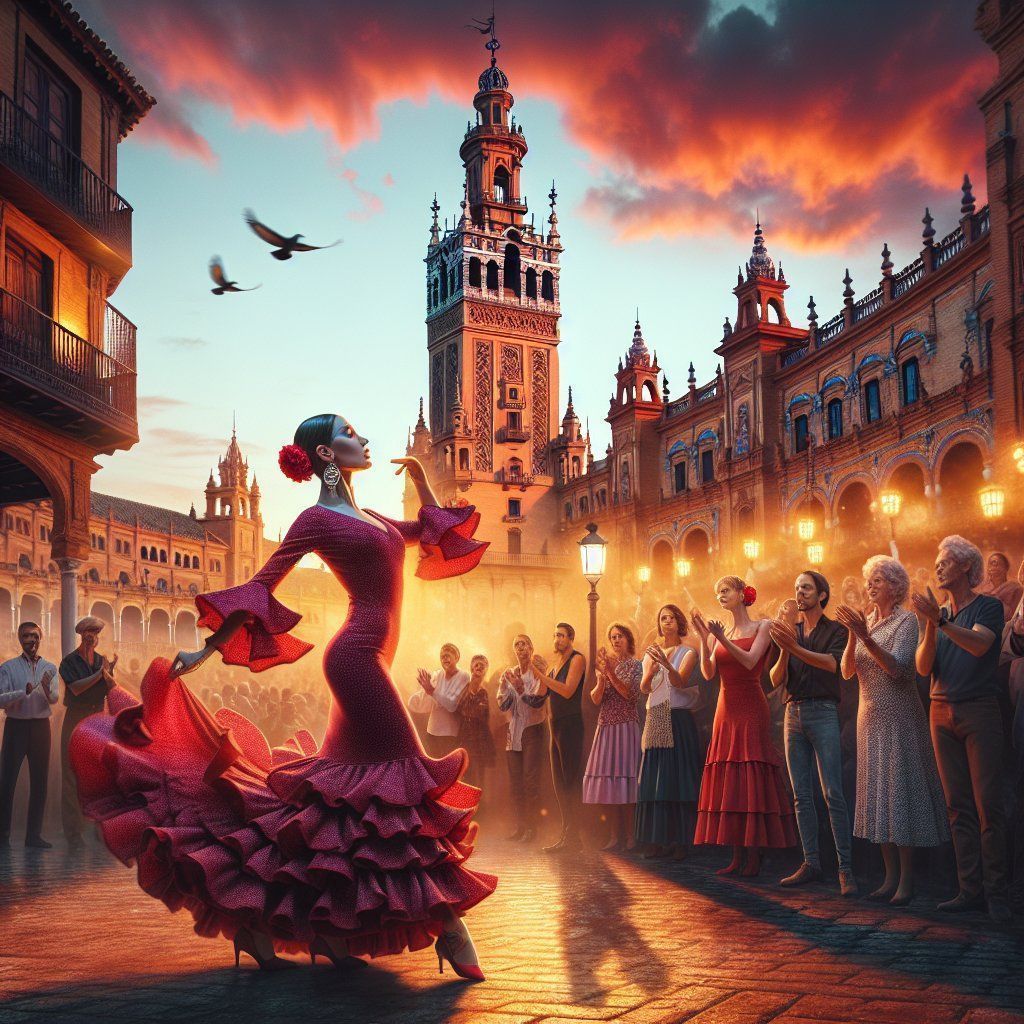 tablao flamenco cerca de la giralda en sevilla